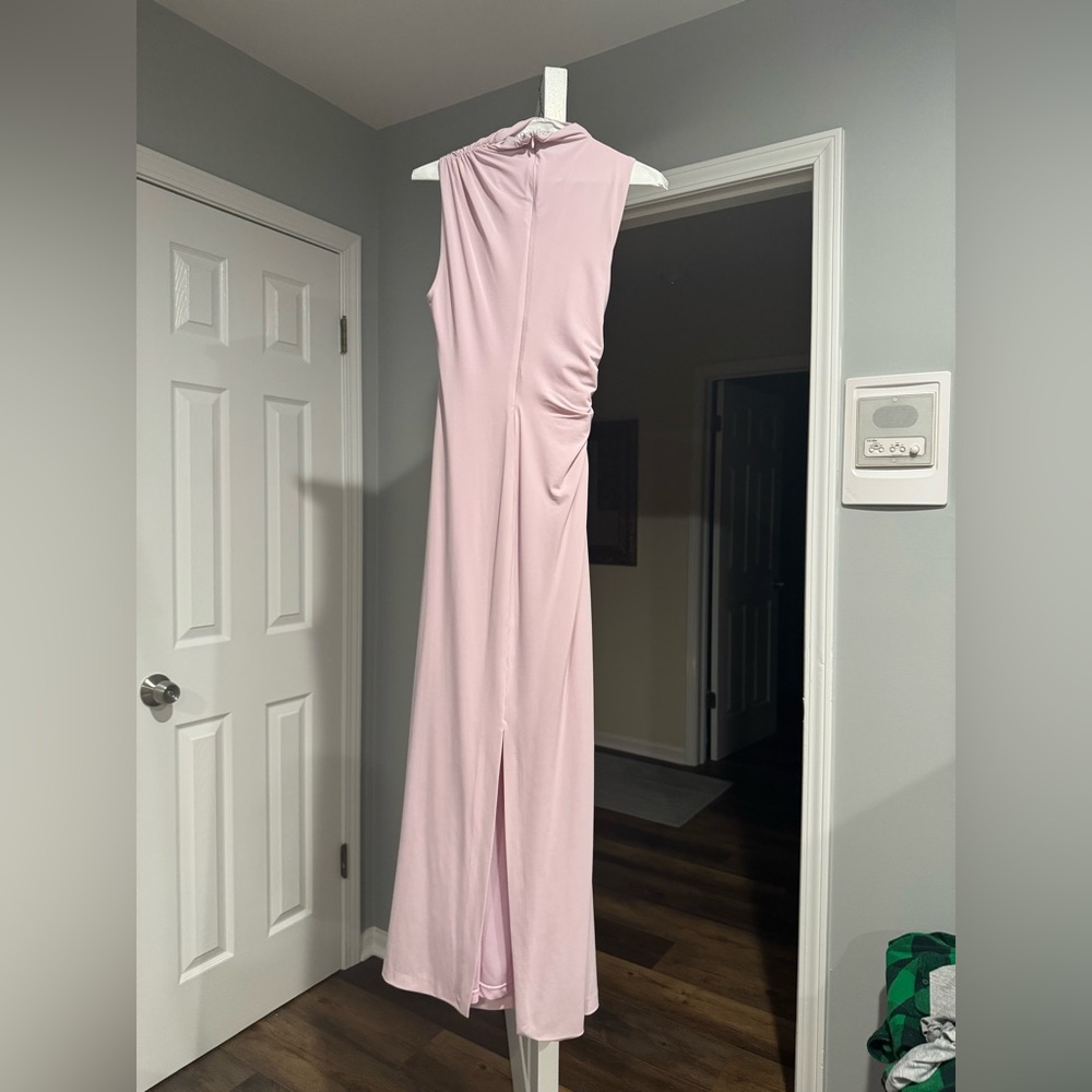 Elegant Pink Sleeveless Dress from Zara / dresses / spring / wedding guest